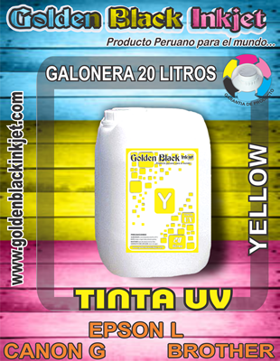 Tinta UV, Galonera 20 Litros